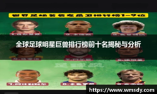 全球足球明星巨兽排行榜前十名揭秘与分析